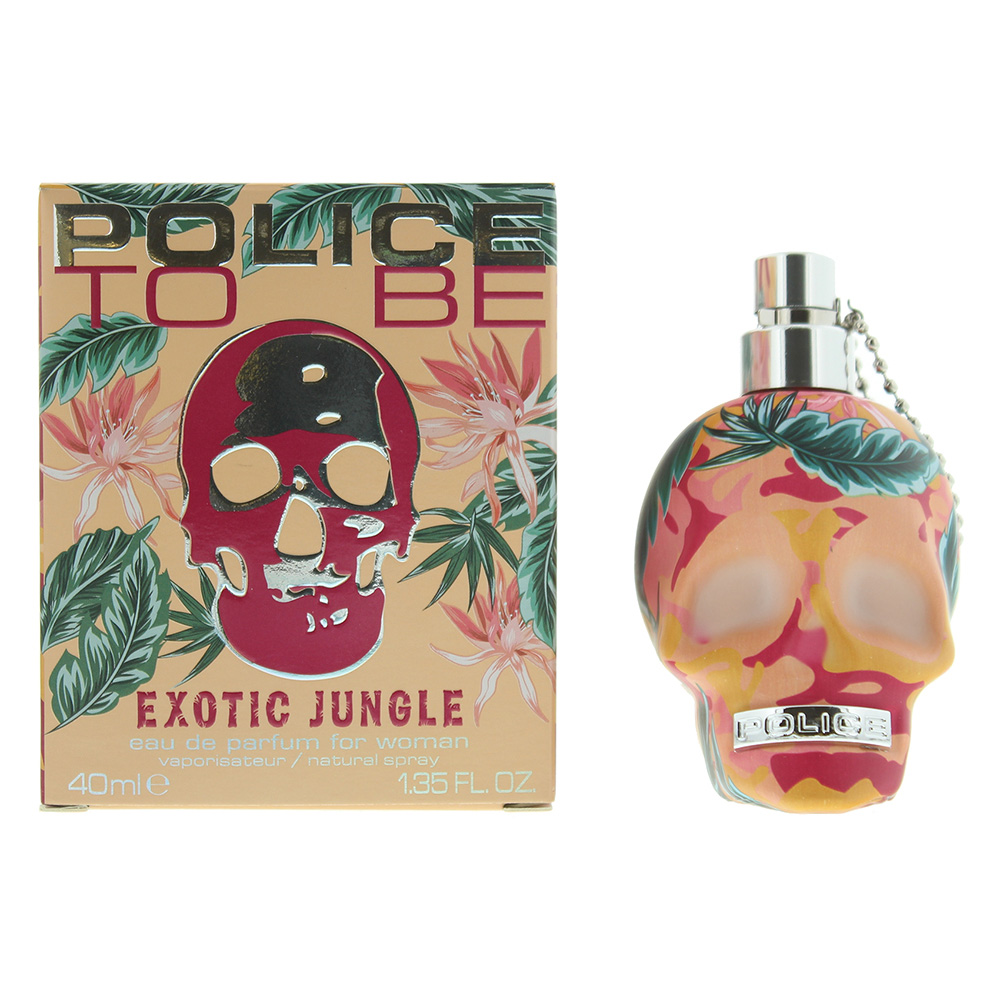 Police Womens To Be Exotic Jungle For Woman Eau de Parfum 40ml Spray - NA - One Size