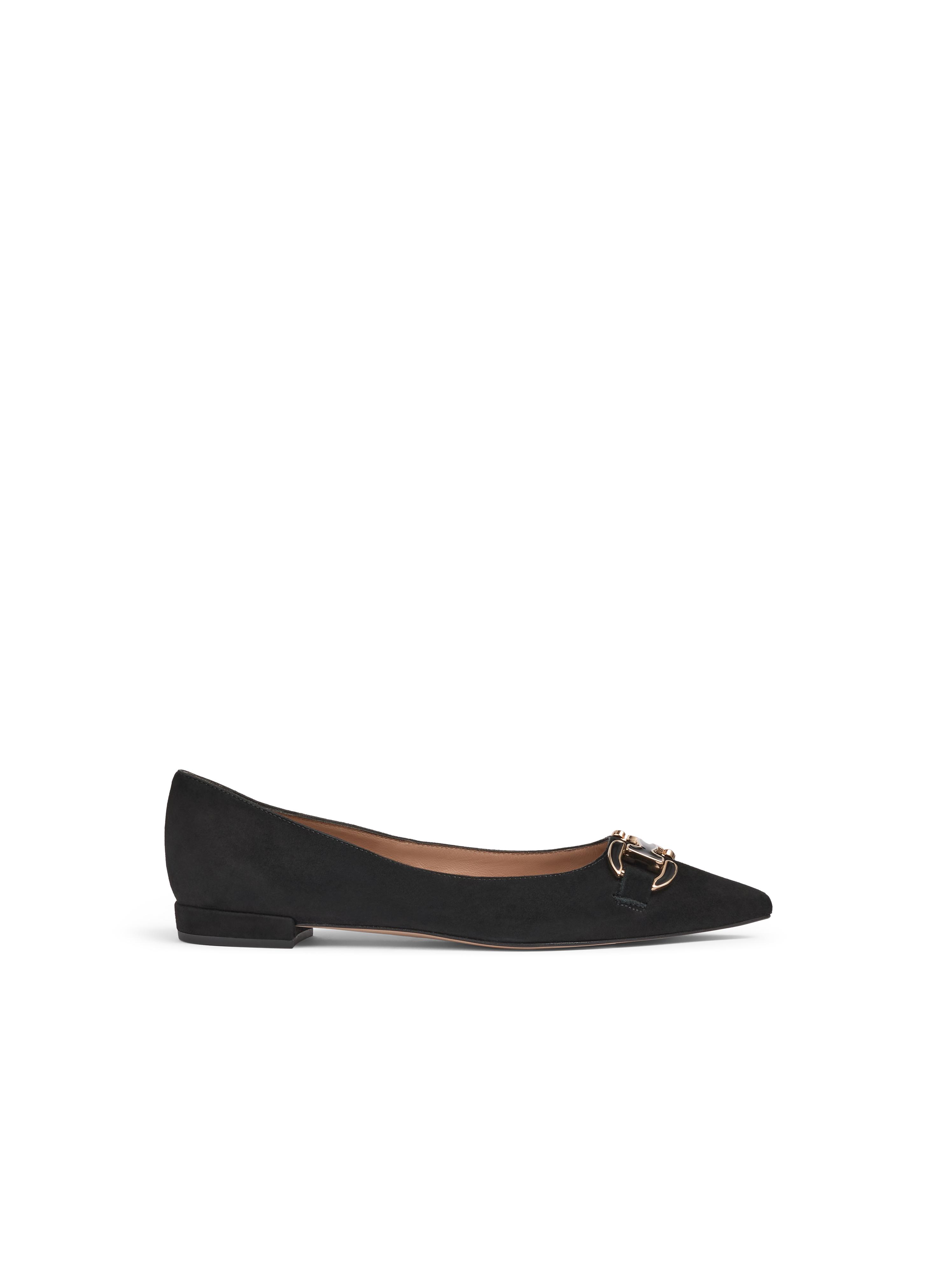 LK Bennett Womens Natalya Flats, Black - Size UK 6