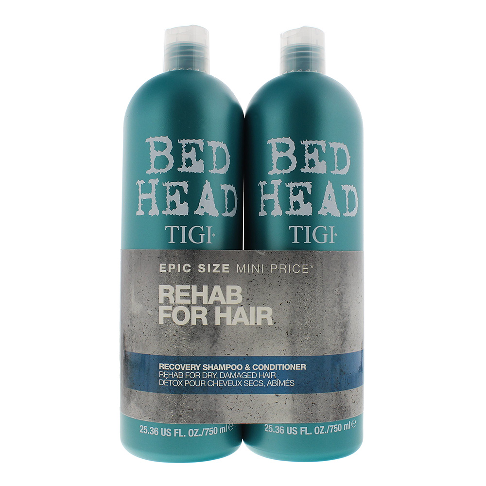 Tigi Womens Bed Head Rehab For Hair Recovery Shampoo & Conditioner 750ml Duo Pack - NA - One Size