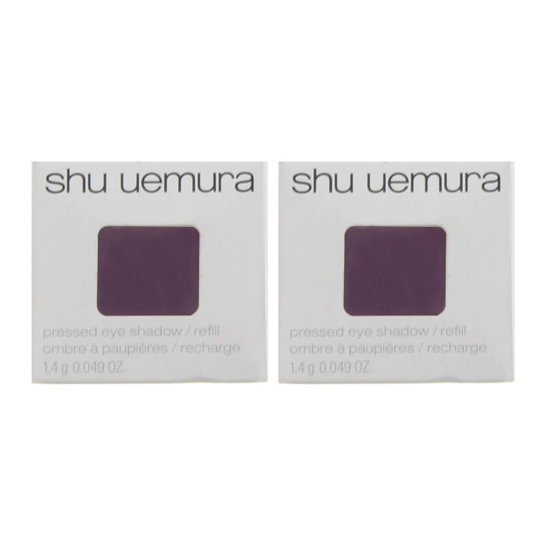 Shu Uemura Womens Pressed Eye Shadow Refill 1.4g - 795 IR Medium Purple x 2 - One Size