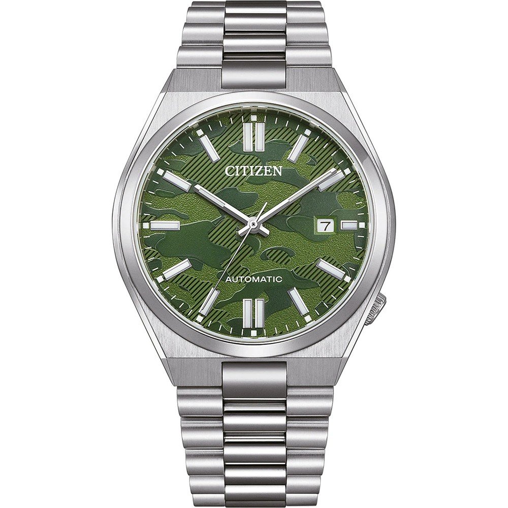 Citizen Tsuyosa Mens Silver Watch NJ0159-86X Stainless Steel (archived) - One Size