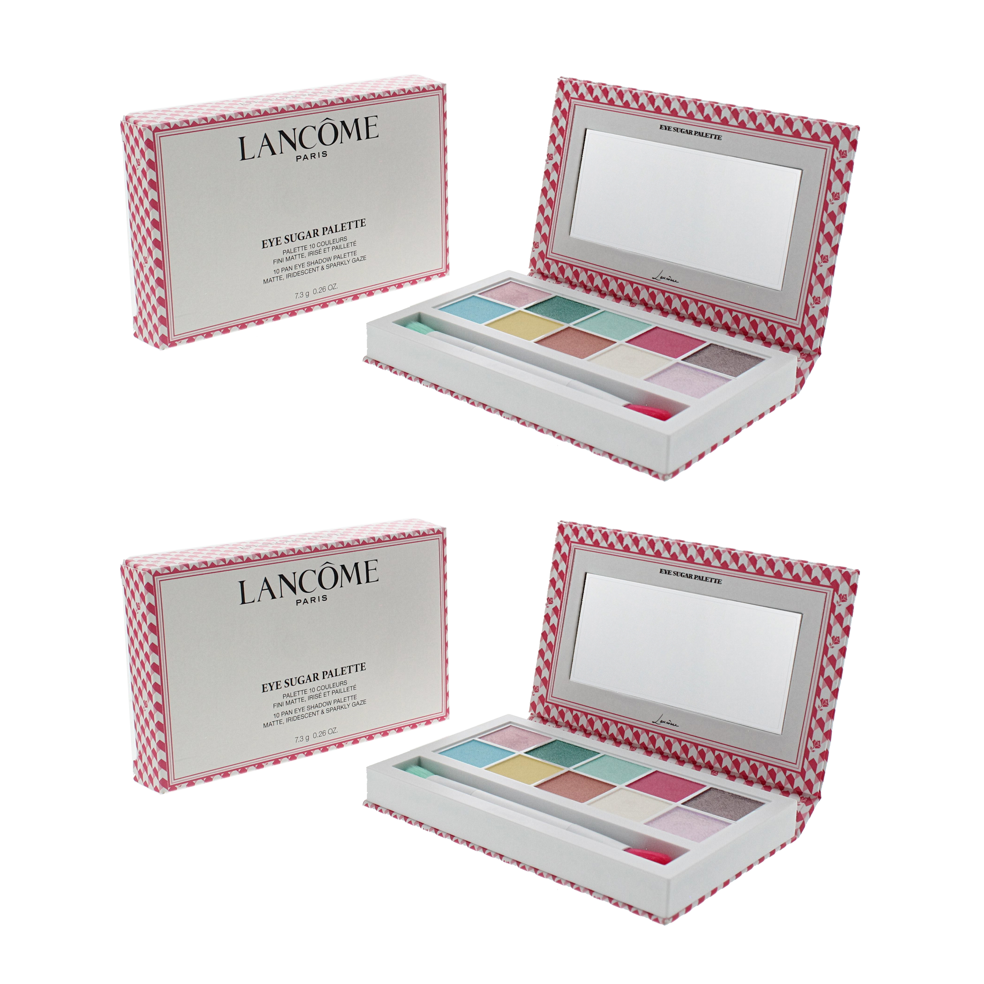 Lancome Womens Eye Sugar Palette - 10 Pan Eye Shadow 7.3g x 2 - NA - One Size