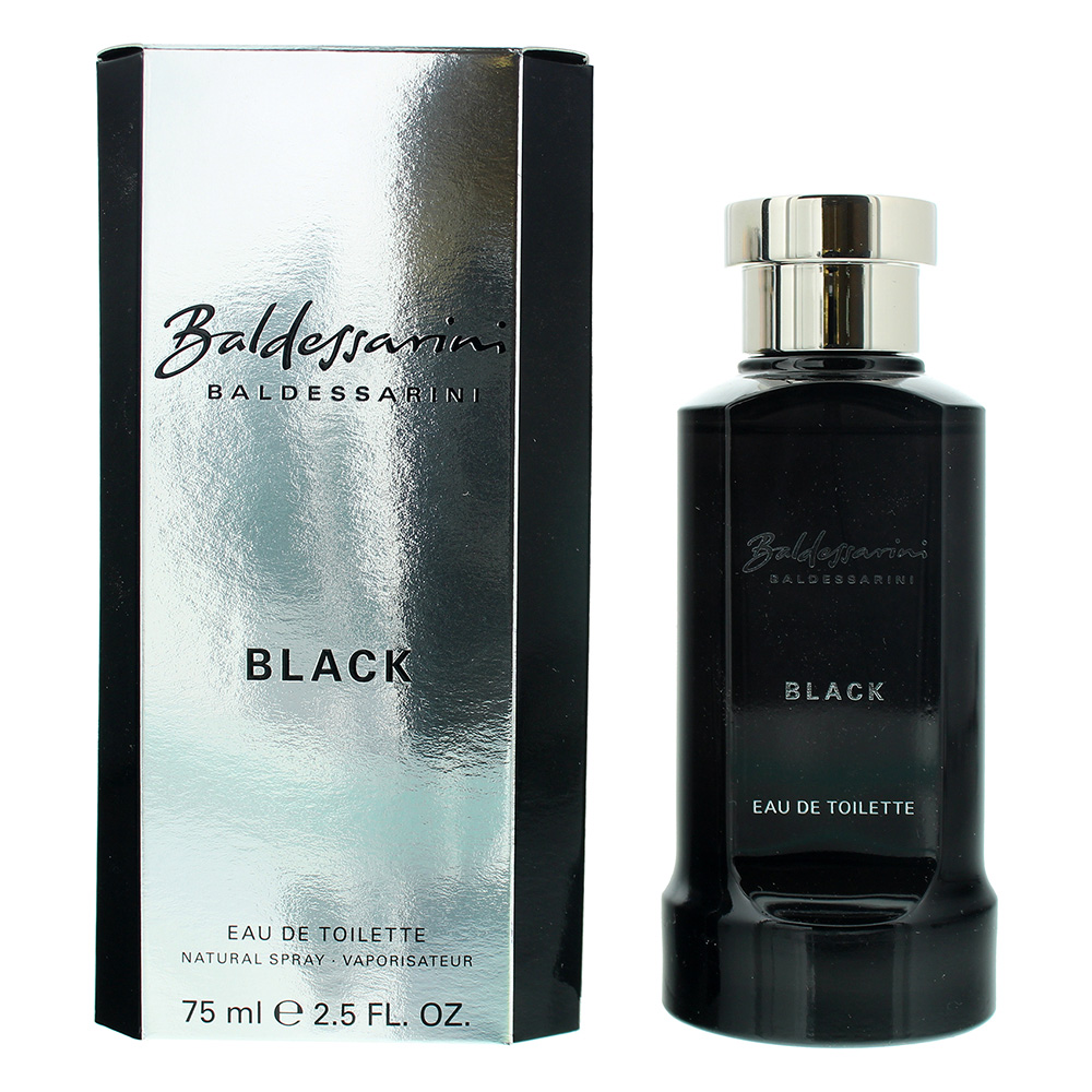 Baldessarini Mens Black Eau de Toilette 75ml Spray For Him - One Size