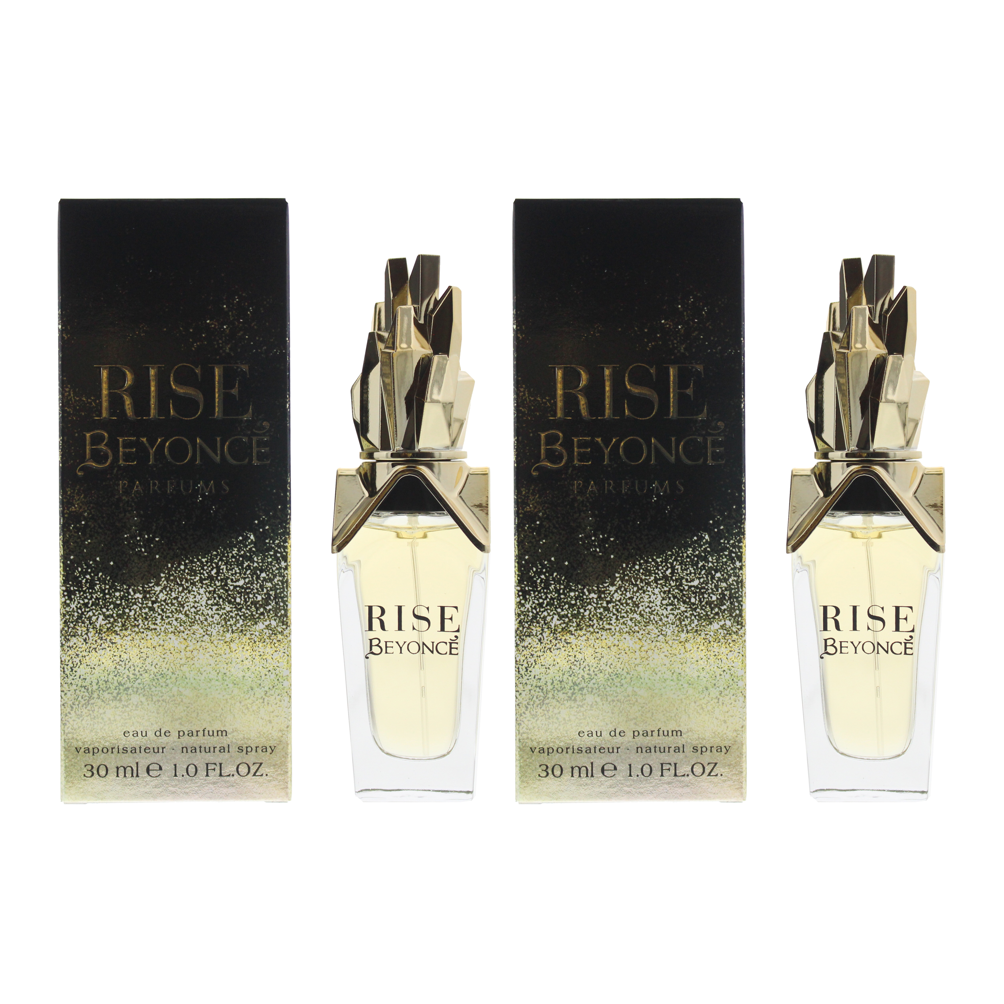 Beyonce Womens Rise Eau de Parfum 30ml Spray For Her X 2 - NA - One Size