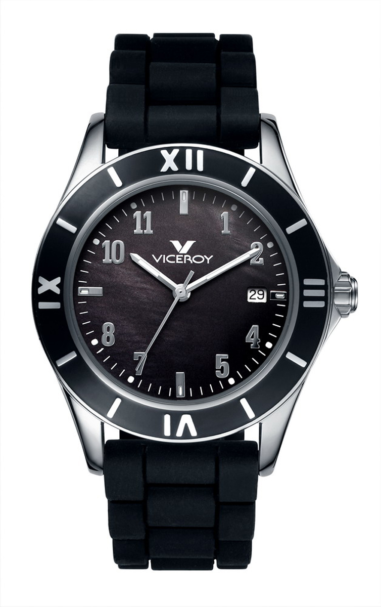 Viceroy : Womens Black Watch Rubber - One Size