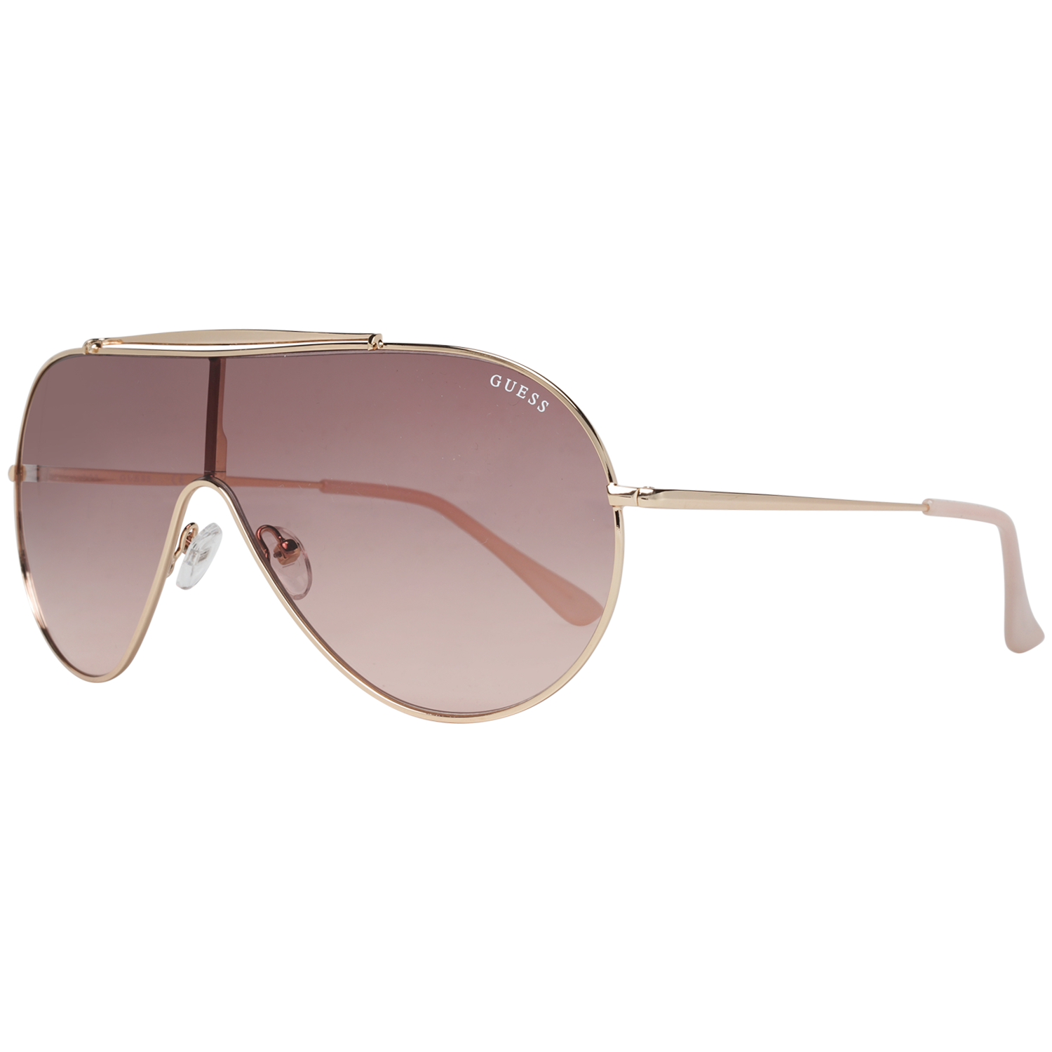 Guess Womens Sunglasses GF0370 32T Rose Gold Brown Gradient Metal (archived) - One Size