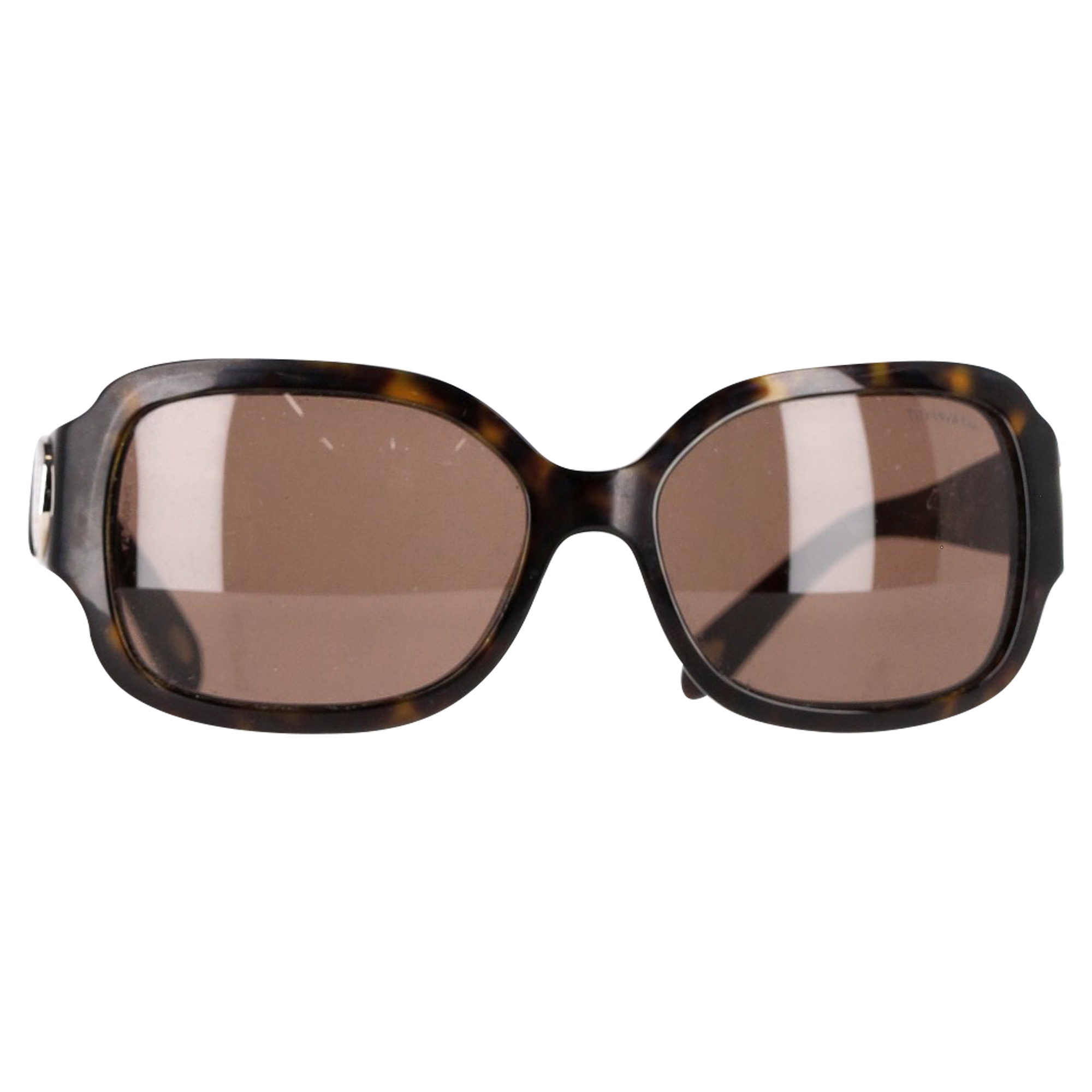 Tiffany & Co Pre-owned Womens & Co Square Sunglasses in Brown Acetate - Mocha - One Size