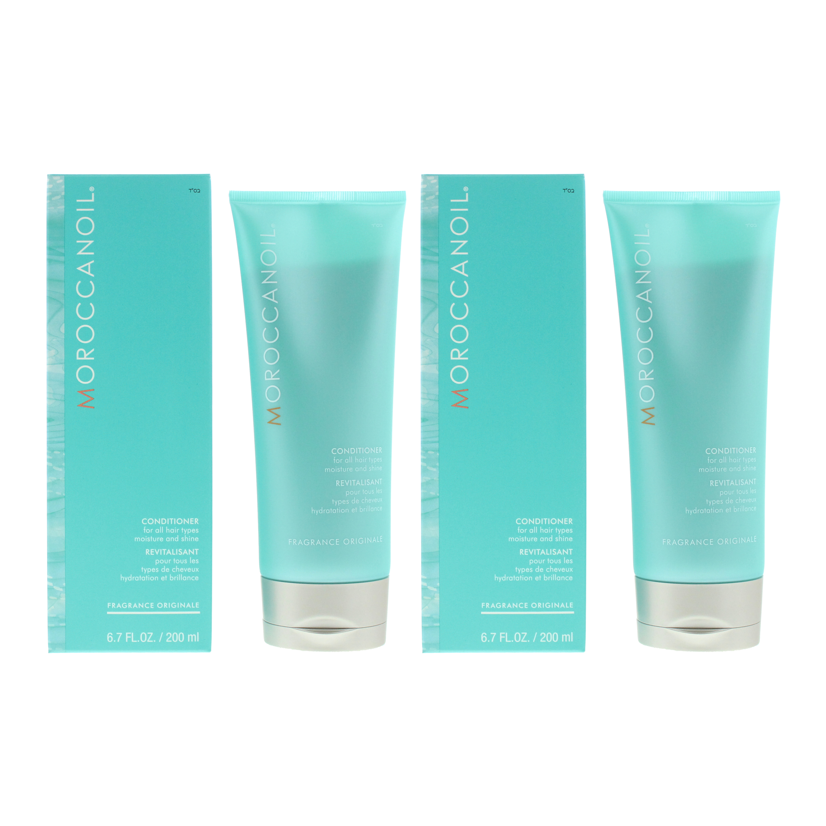 Moroccanoil Womens Fragrance Originale Conditioner 200ml x 2 - NA - One Size