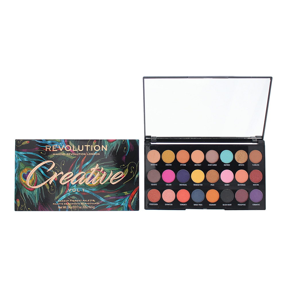 Revolution Womens Creative Vol 1 Eye Shadow Palette 12g - NA - One Size