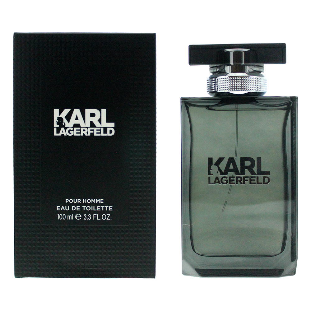 Karl Lagerfeld Mens For Him Eau de Toilette 100ml Spray - Apple - One Size