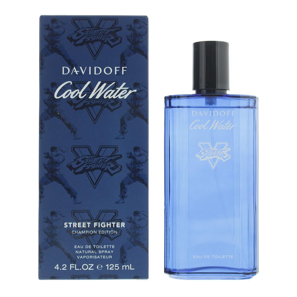 Davidoff Mens Cool Water Street Fighter Champion Edition Eau de Toilette 125ml Spray - Orange - One Size