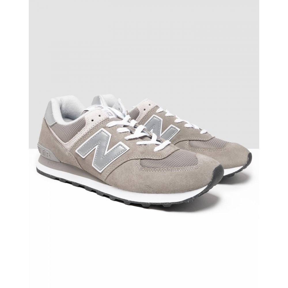 New Balance 574 Evergreen Mens Trainers - Grey material_polyester - Size UK 8