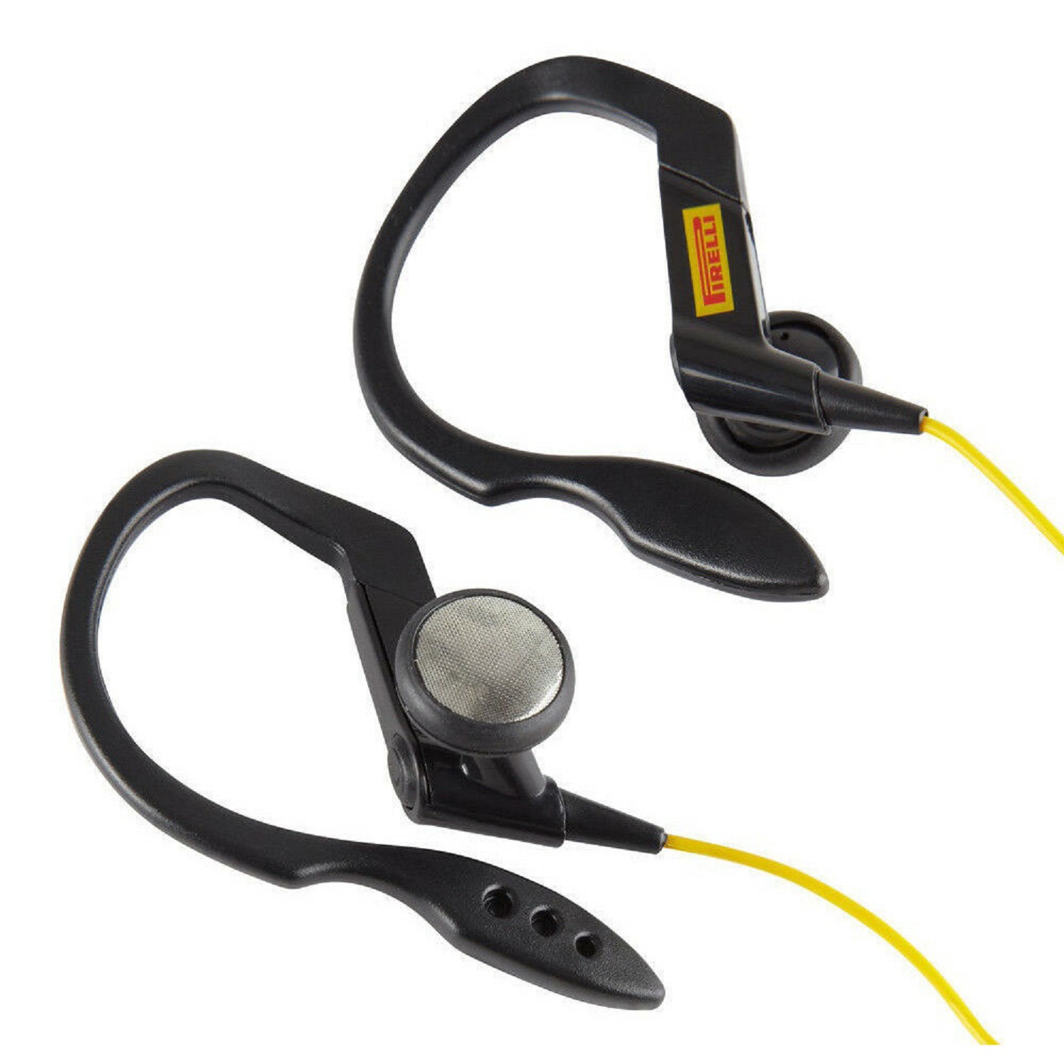 Pirelli Zero In-Ear Sports Headphones Black / Yellow - Apple - One Size