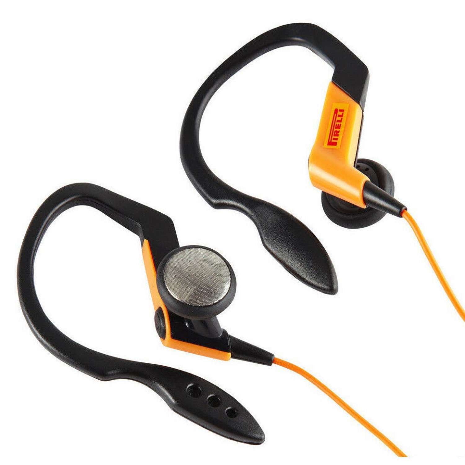 Pirelli Zero In-Ear Sports Headphones Black / Orange - Apple - One Size