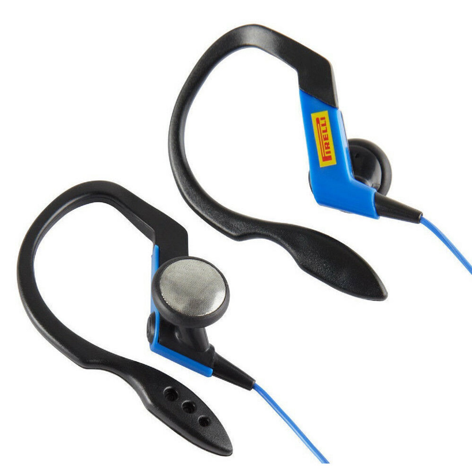 Pirelli Zero In-Ear Sports Headphones Black / Blue - Apple - One Size