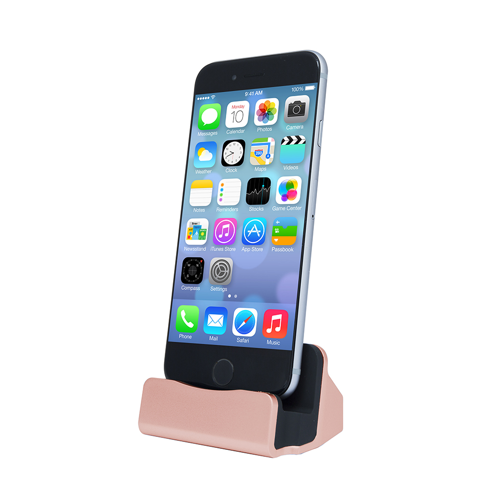 Aquarius Desktop Charging Dock Rose Gold - Apple - One Size