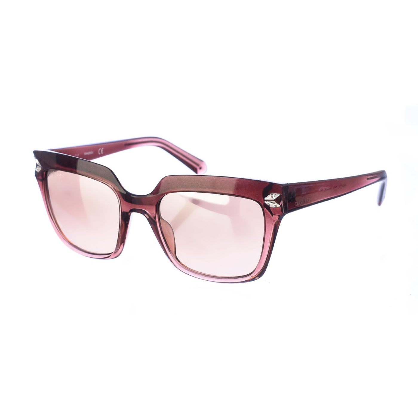 Swarovski Womens Square shaped acetate sunglasses SK0170S women - Light Pink - One Size