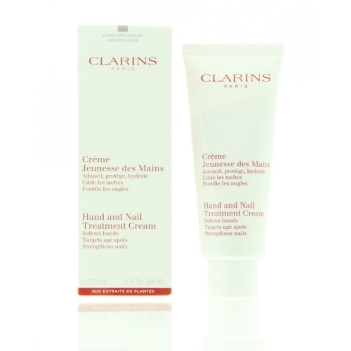 Clarins Unisex Hand & Nail Treatment Cream 100ml - One Size