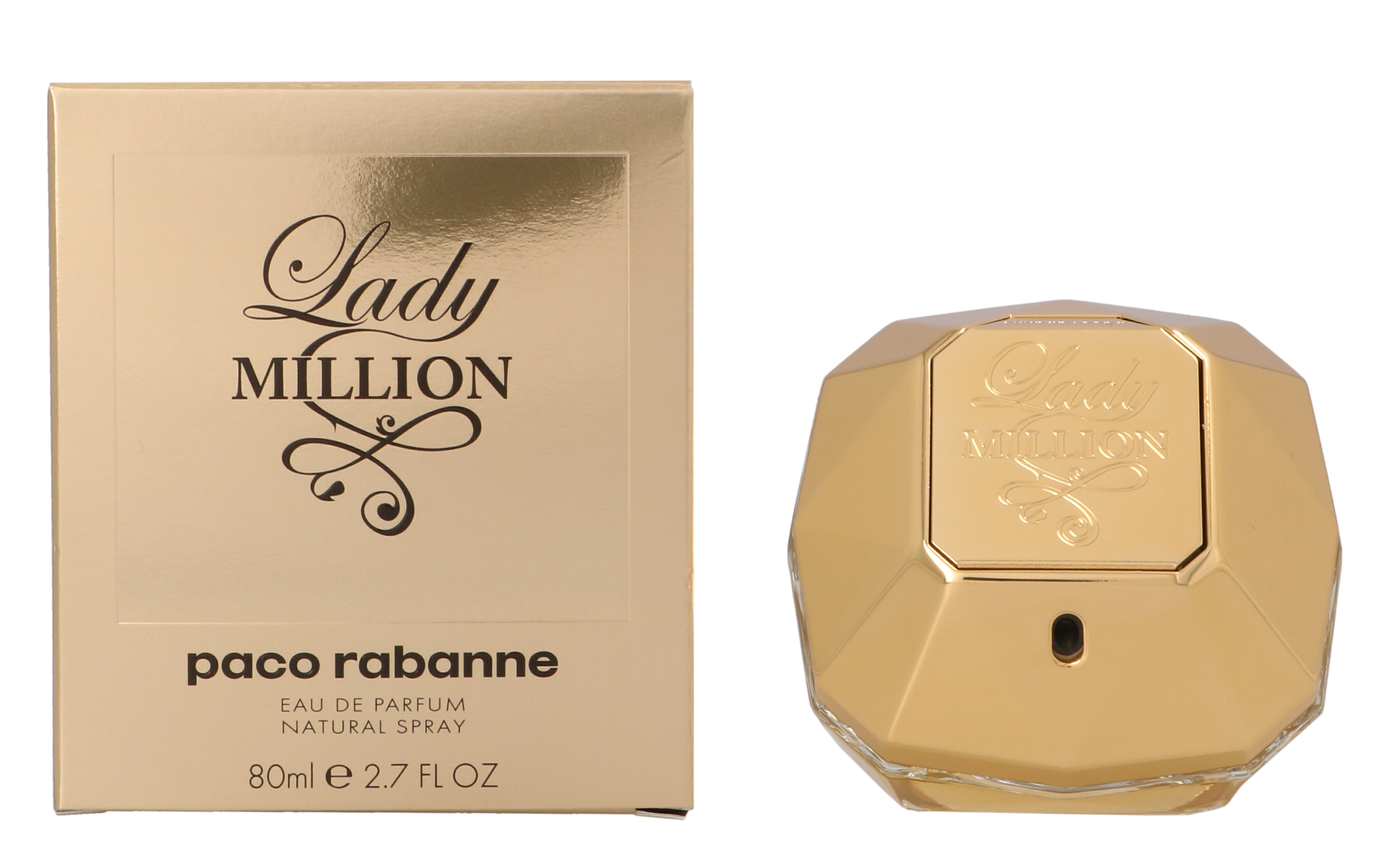 Paco Rabanne Womens Lady Million Eau de Parfum 80ml - NA - One Size