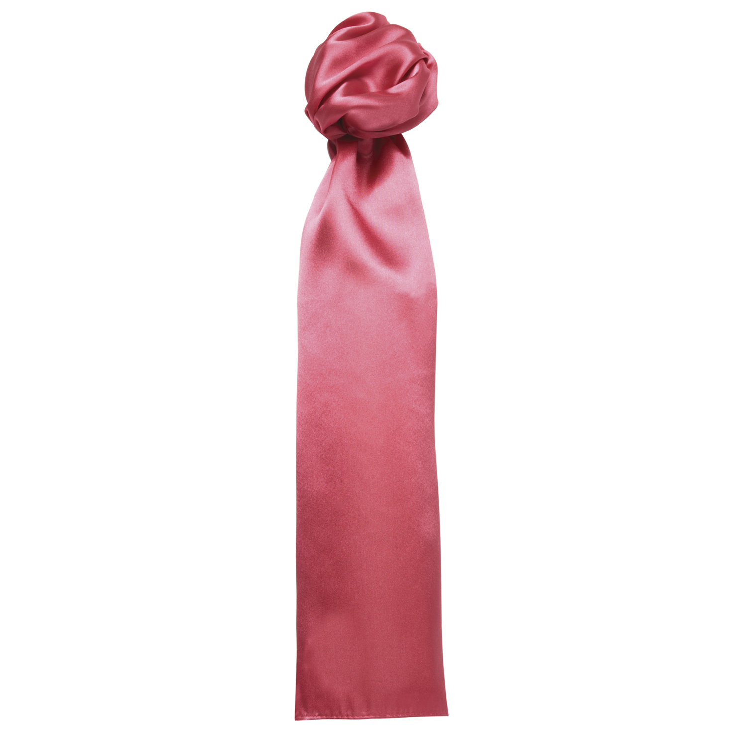 Premier Scarf - Ladies/Womens Plain Business (Fuchsia) - One Size