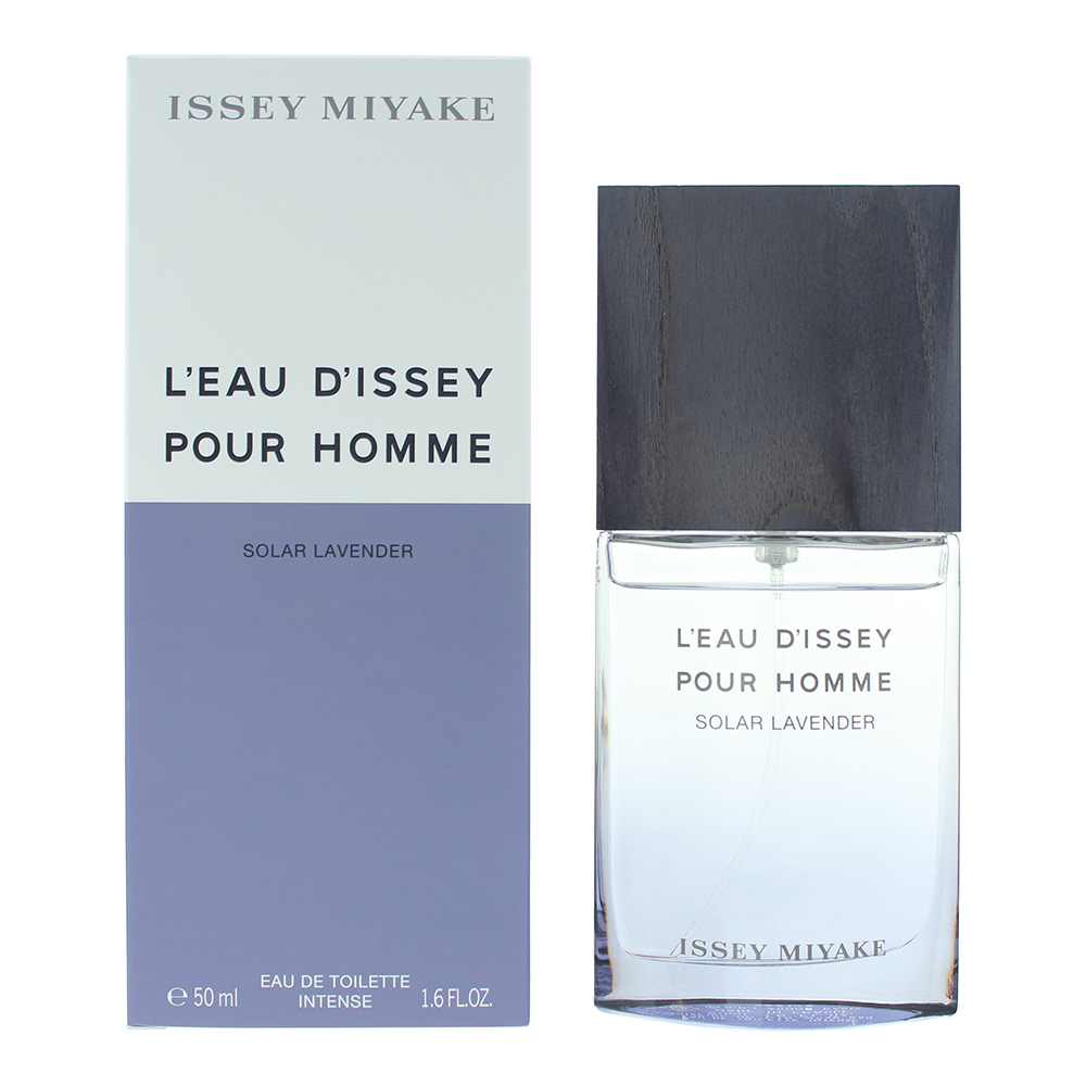 Issey Miyake Mens L'eau D'issey Pour Homme Solar Lavender Eau de Toilette Intense 50ml Spray for Him - One Size