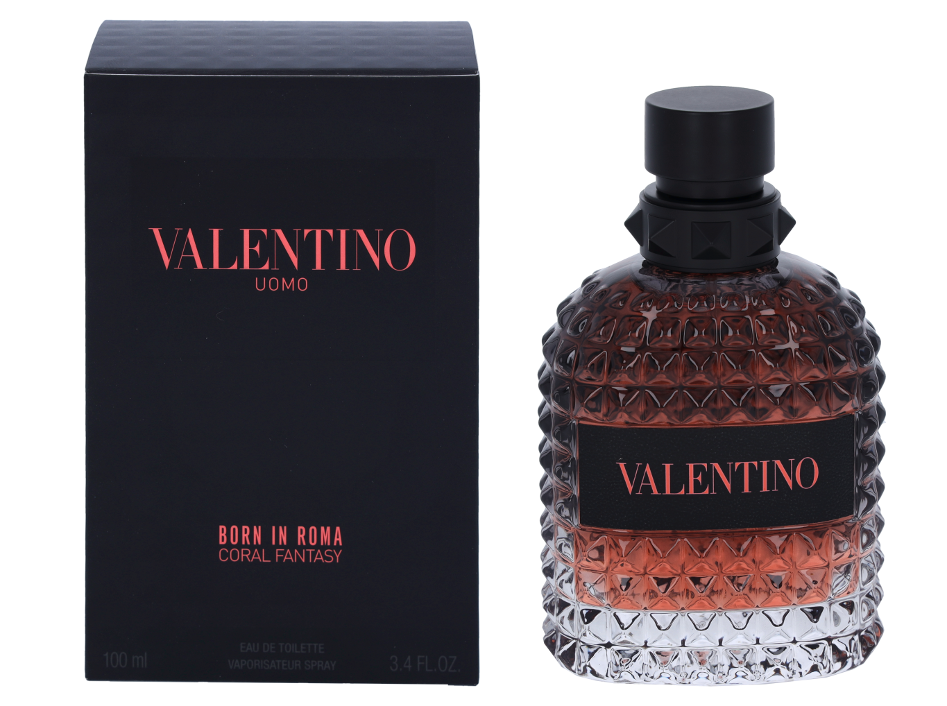 Valentino Mens Uomo Born in Roma Coral Fantasy Edt Spray 100 ml - One Size