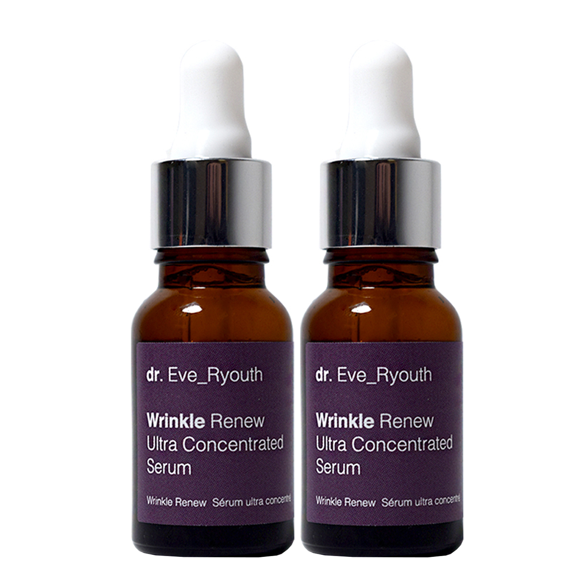 Dr. Eve_Ryouth Unisex 2 x Wrinkle Renew Ultra Concentrated Serum 15ml - NA - One Size