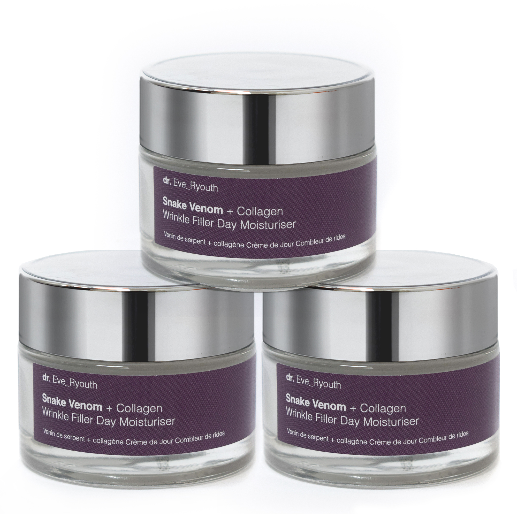 Dr. Eve_Ryouth Unisex 3x Snake Venom + Collagen Wrinkle Filler Day Moisturiser 50ml - NA - One Size