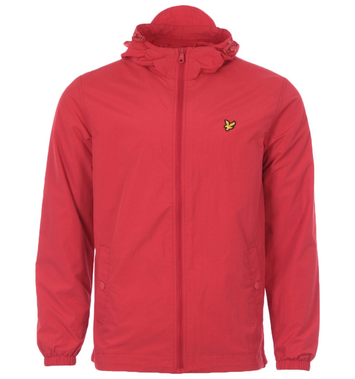 Lyle & Scott Mens Lightweight Gala Red Jacket material_cotton - Size Medium