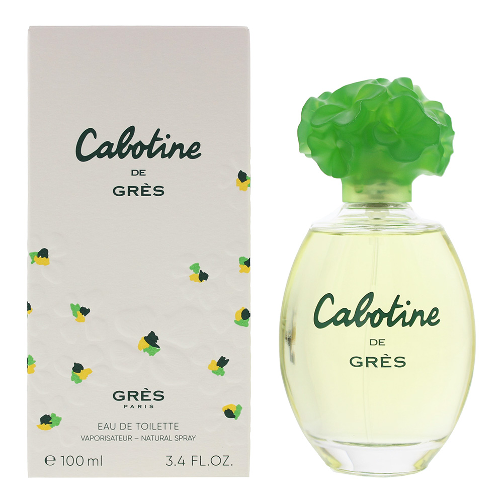 Gres Womens Cabotine de Eau de Toilette 100ml Spray For Her - Black - One Size