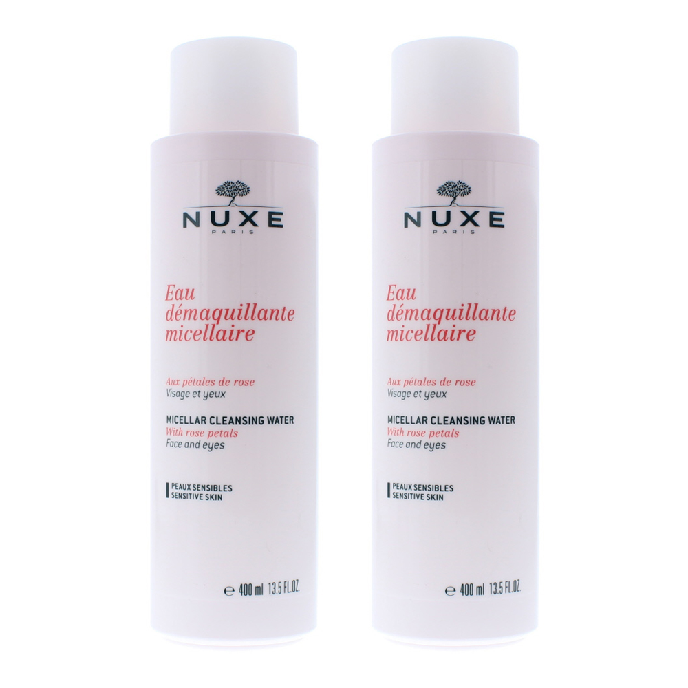 Nuxe Womens Micellar Cleansing Water 400ml Sensitive Skin X 2 - NA - One Size