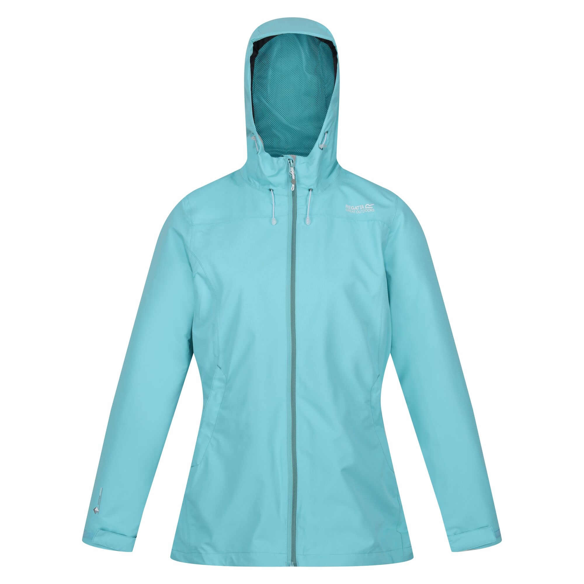 Regatta Womens/Ladies Hamara III Waterproof Jacket (Amazonite) - Sky Blue - Size 8 UK