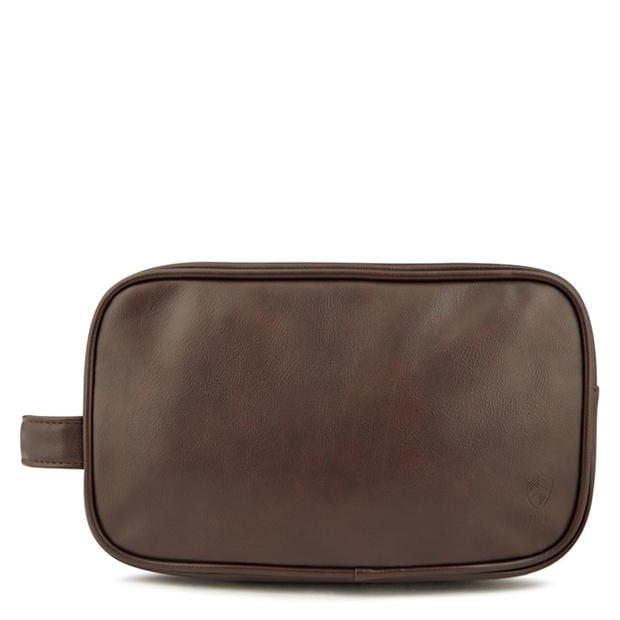 Howick Mens Accessories Washbag in Tan - Brown - One Size