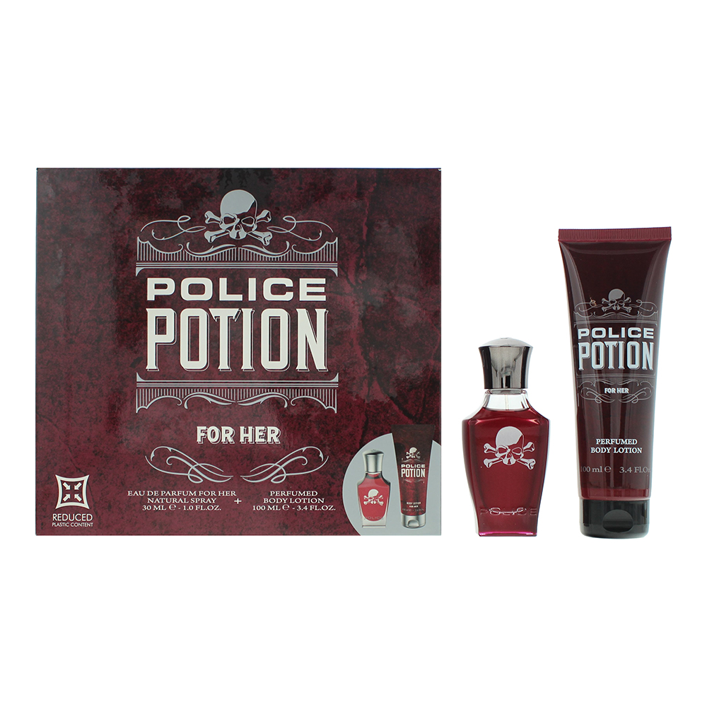 Police Womens Potion For Her Eau De Parfum 30ml + Body Lotion 100ml Gift Set - One Size