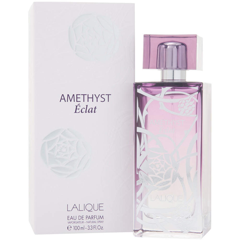 Lalique Womens Amethyst Eclat Eau de Parfum 100ml Spray For Her - Black - One Size