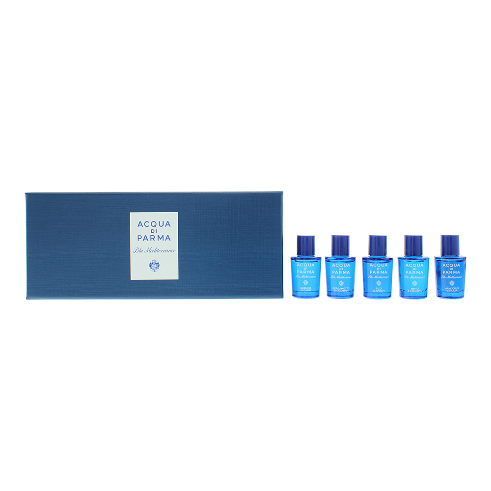 Acqua Di Parma Unisex Blu Mediterraneo Mirto Di Panarea Minature 5 x 5ml Gift Set - One Size