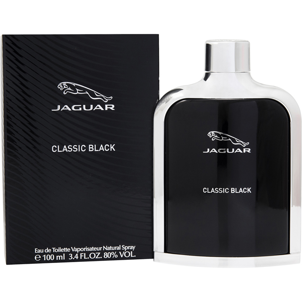 Jaguar Mens Classic Black Eau de Toilette 100ml - One Size