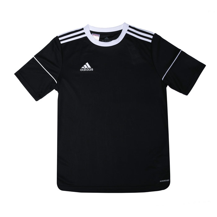 Boy's adidas Junior Squadra 17 Jersey in Black-White