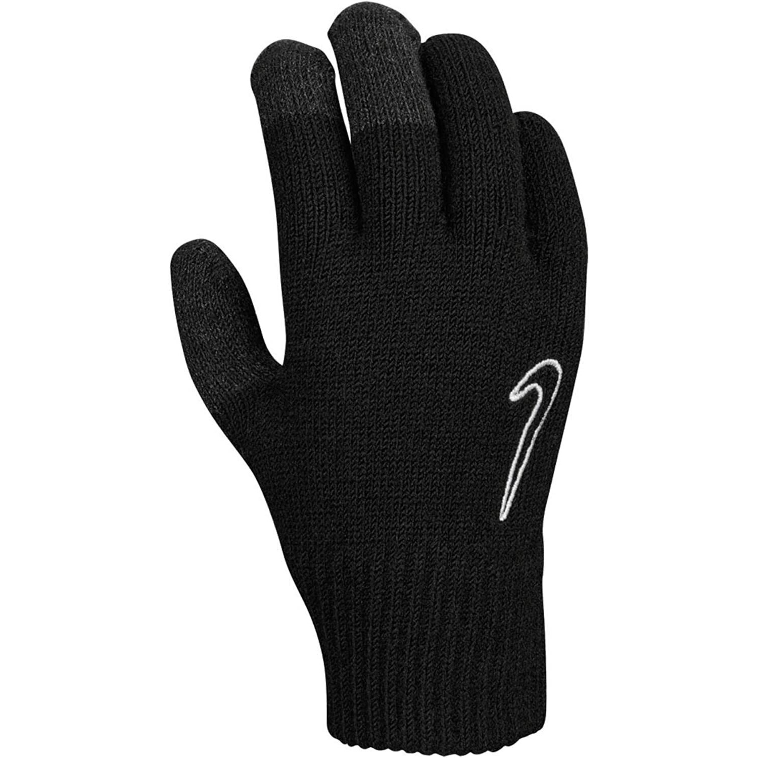 Nike Mens Knitted Twisted Grip Gloves (Black) - Size L/XL