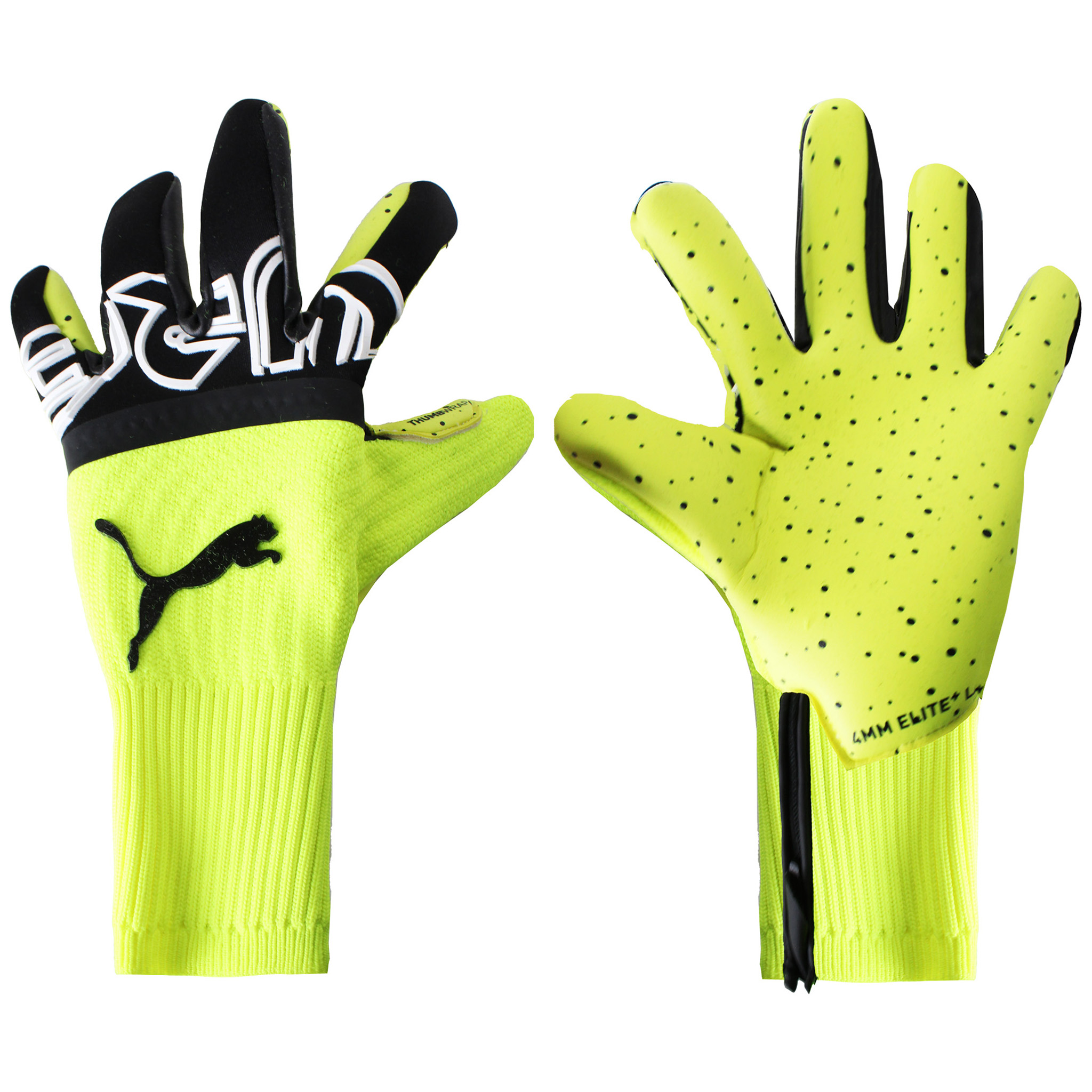 Puma Mens Future Z Grip 1 Hybrid Spectra Yellow/Black Men Goalkeeper Gloves 041752 01 - Size UK 8.5