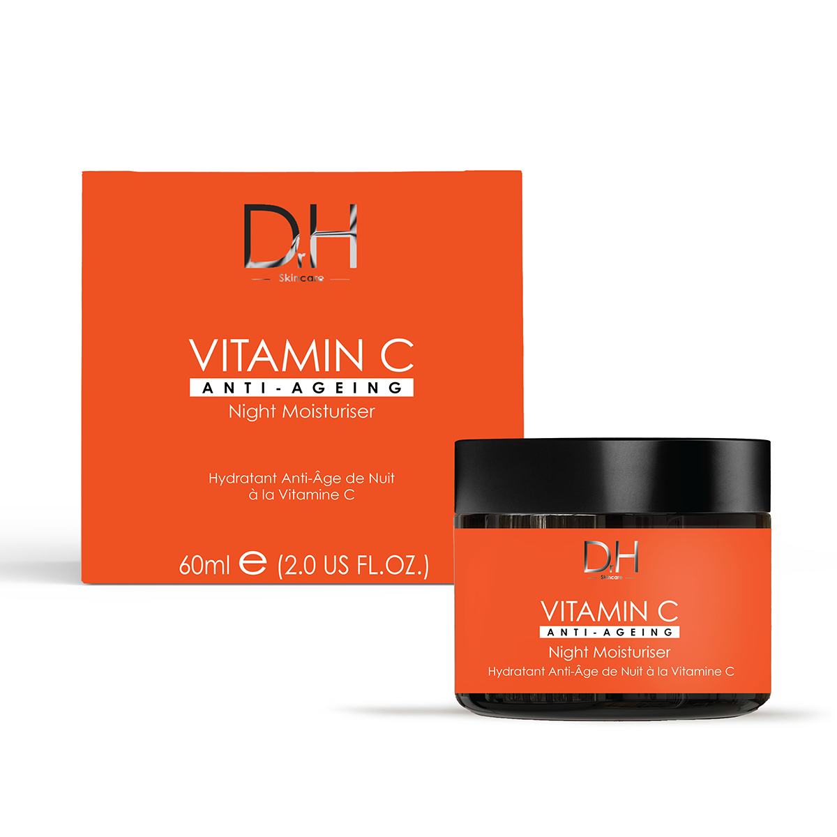 Dr H Unisex Vitamin C Anti-Aging Night Moisturizer 60ml - One Size