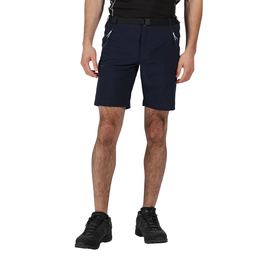 Regatta Mens Xert Stretch III Polyamide Walking Shorts - Navy - Size 56