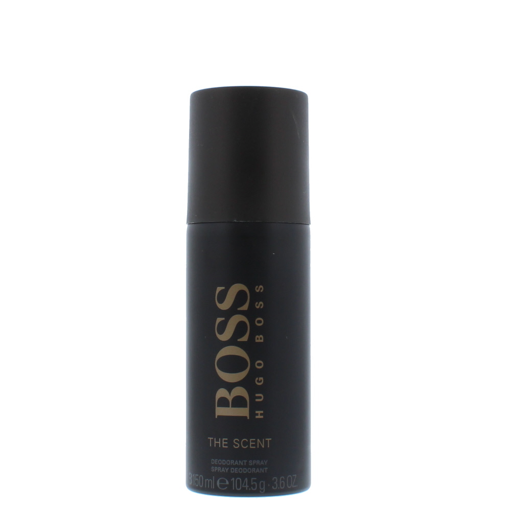 Hugo Boss Mens - The Scent Deodorant Spray 150ml For Him - NA Leather - One Size