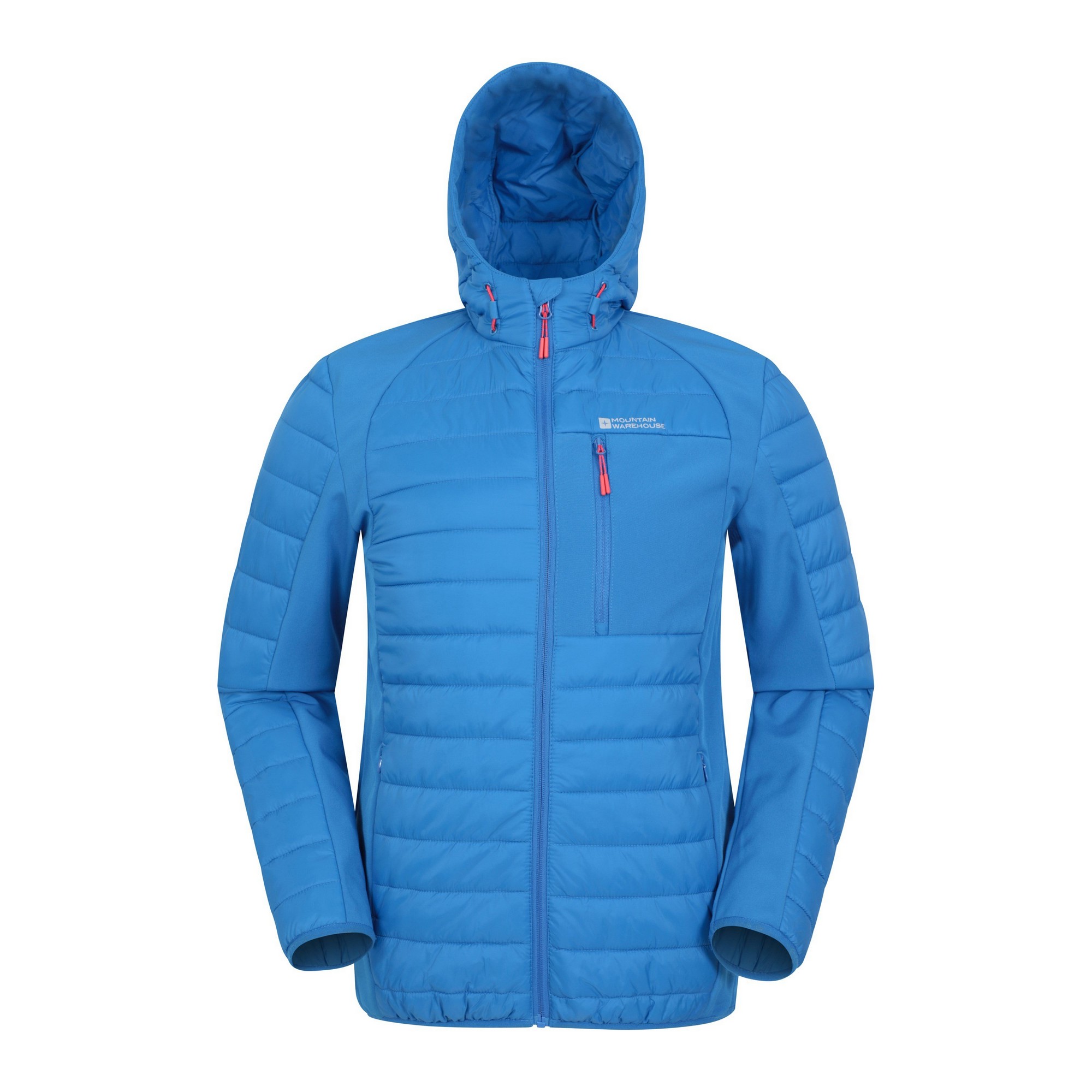 Mountain Warehouse Mens Turbine II Softshell Padded Jacket (Blue) - Size X-Small