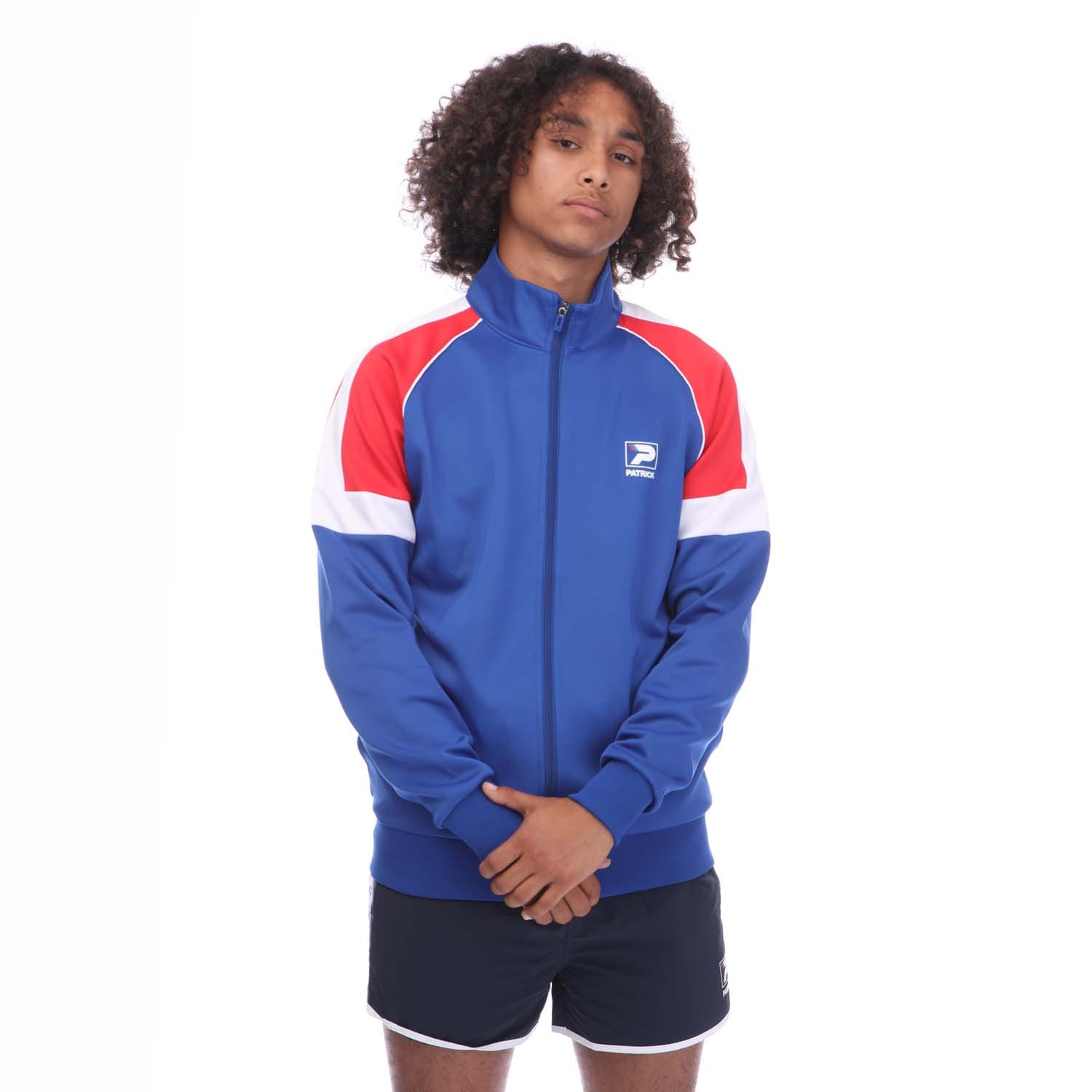 Patrick Mens Mick Track Top in Blue - Size 3XL