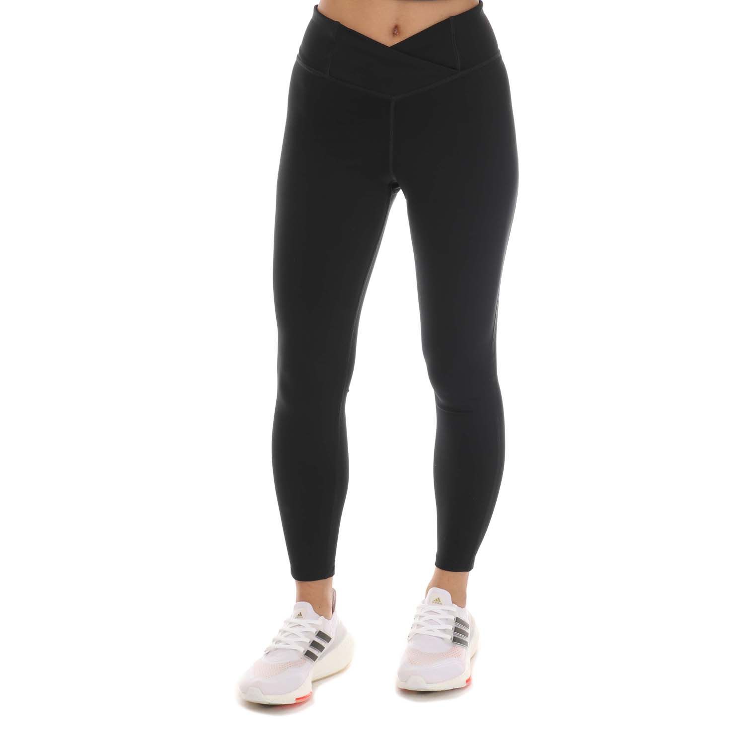 Reebok Womenss Workout Ready Basic High Rise Tights in Black - Size 4-6 Short (UK Womens)