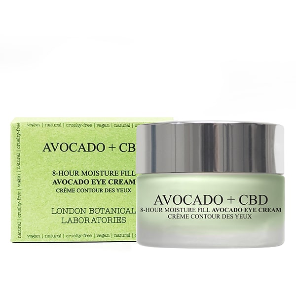 London Botanical Laboratories Unisex Avocado + CBD Eye Cream 20ml - One Size