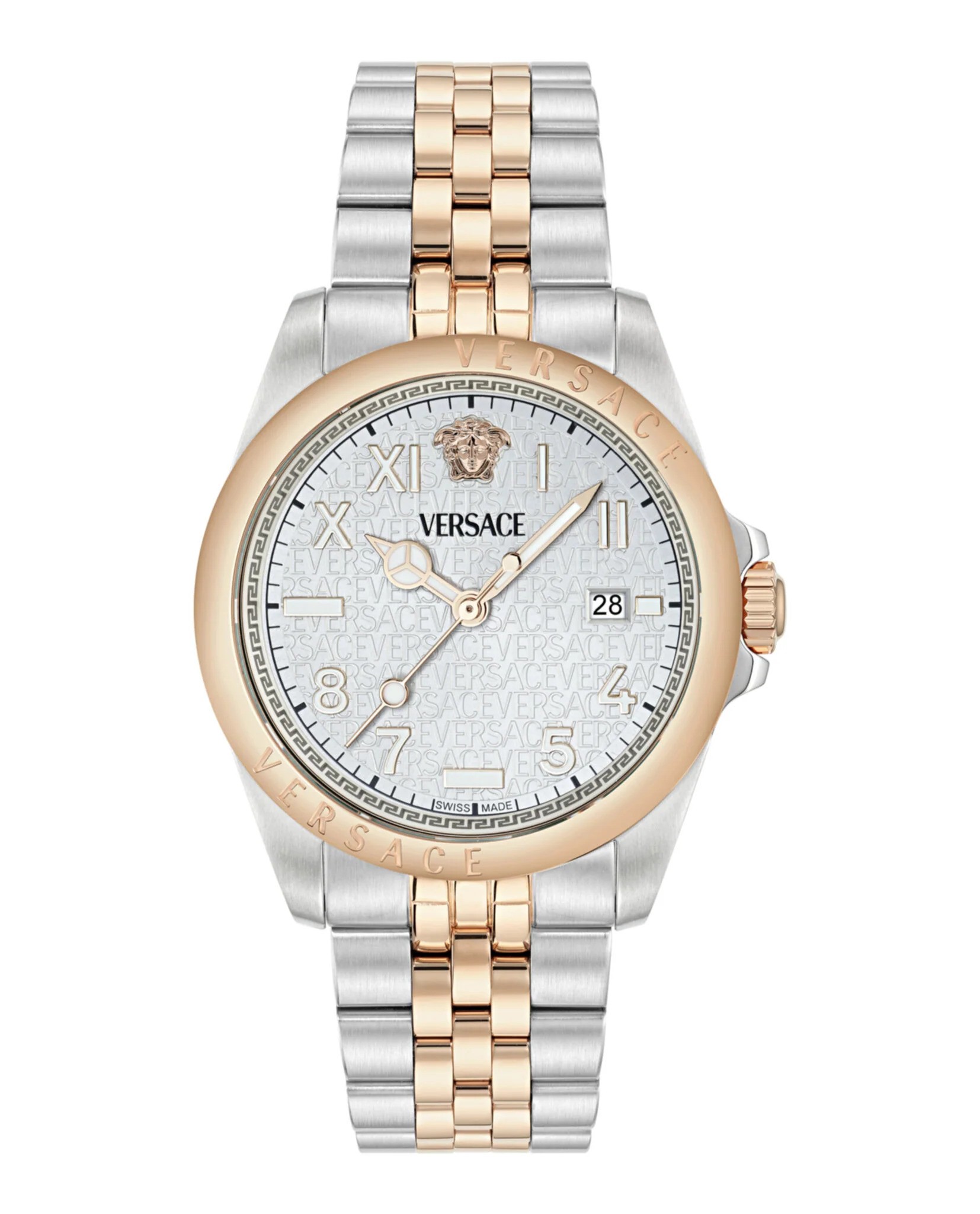 Versace Anteo Mens Gold Watch VE9H00424 Stainless Steel (archived) - One Size