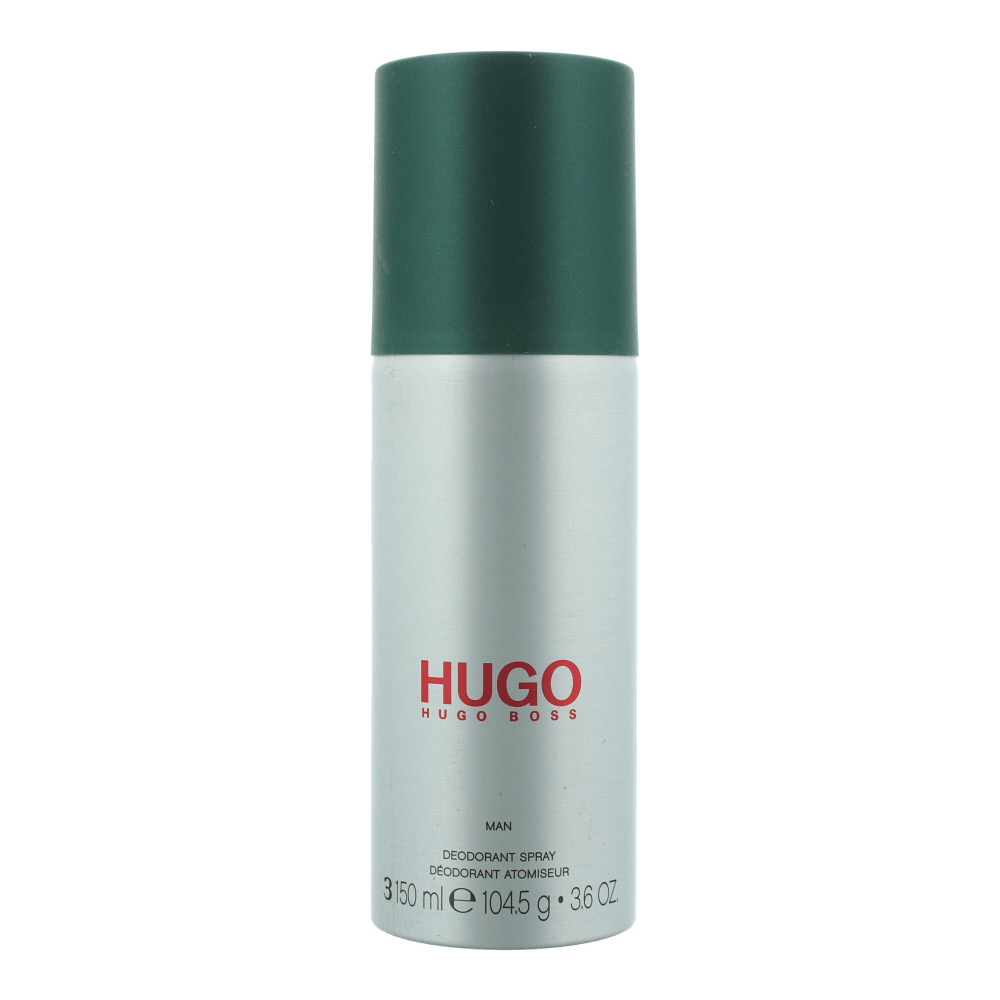 Hugo Boss Mens Man Deodorant Spray 150ml - Apple - One Size