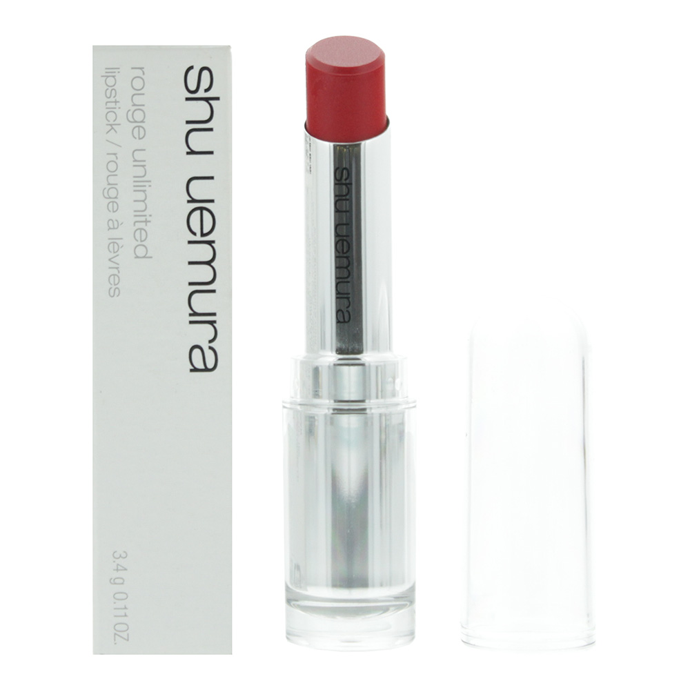 Shu Uemura Unisex Rouge Unlimited RD 142 Lipstick 3.4g - NA - One Size